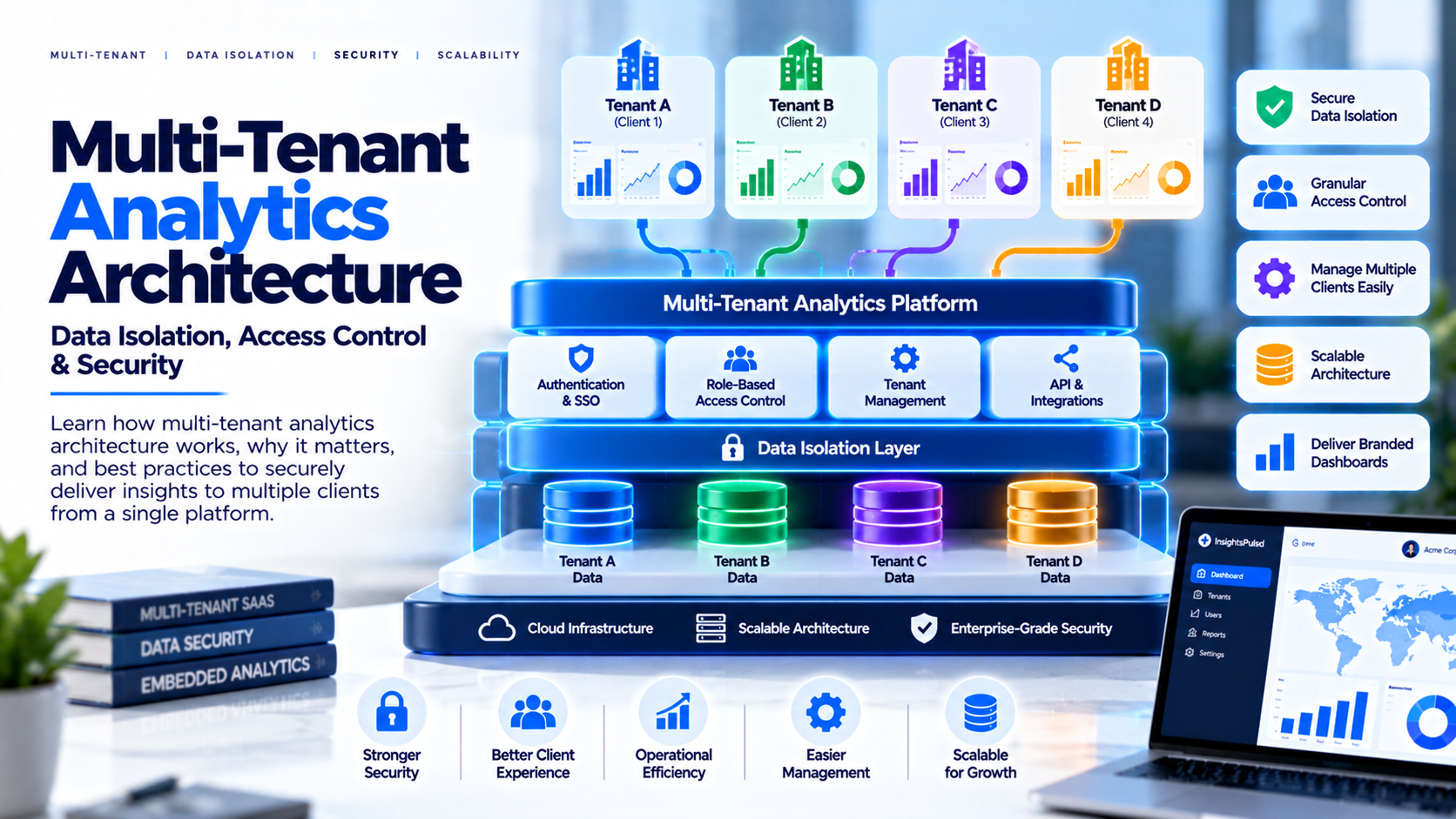 Multi-Tenant Analytics Architecture: Data Isolation, Access Control & Security
